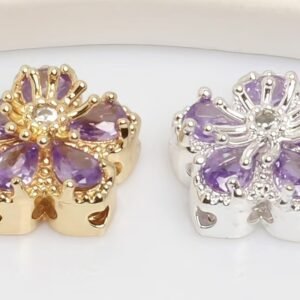 zircon spacer flower